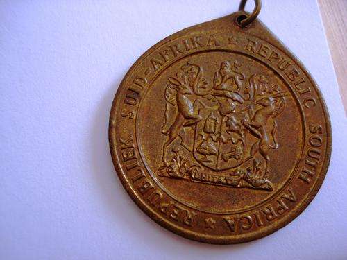 REPUBLIC OF SOUTH AFRICA MEDALLION 31.5.1961
