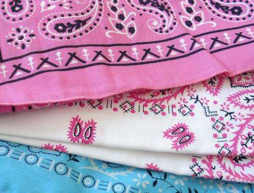 BANDANAS   - ASSORTED COLOURS
