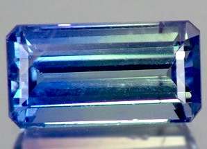 BI COLOUR TANZANITE!  1.060CTS/ OCTAGON CUT /   R1 no reserve auction!!!