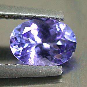 OVAL TANZANITES/  4 X 3 MM/  SPARKLING VIOLET PURPLE BLUE/ VS1 / 20 AVAILABLE