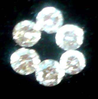 NATURAL NAMIBIAN DIAMONDS!  0.285ct /   G-I   /  VS1-SI2 / 2.0-2.2 mm