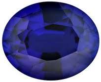 GISA CERTIFIED -STUNNING  VIVID DARK BLUE SAPPHIRE.  WEIGHT 1.03CTS    HIGH VALUE ITEM!