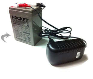 baby car battery charger