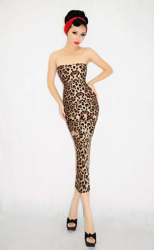 Silky, Sexy...can't do without Leopard Print dress!