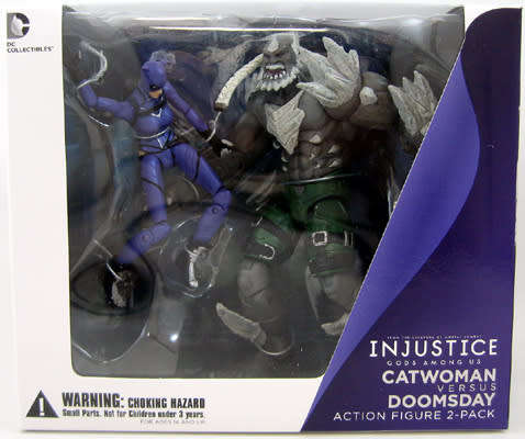 Injustice Gods Among Us Catwoman vs Doomsday
