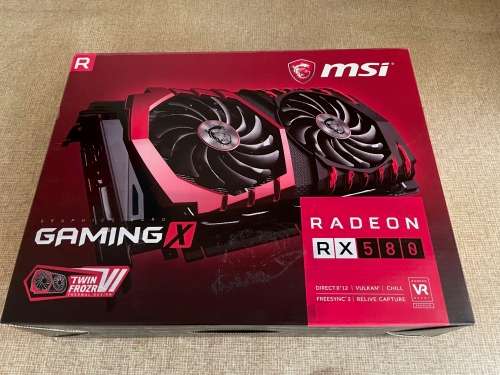 Radeon RX 580 GAMING X 8G - MSI