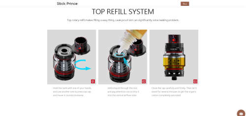 Smok Stick Prince (Gold) *Hot Sale* Vape Starter Kit