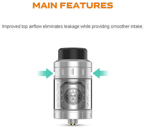 GeekVape Zeus RTA (Gunmetal) *CRAZY SALE* Vape