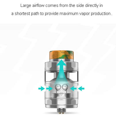 Blitzen RTA (Black) *CRAZY SALE* Vape Tank