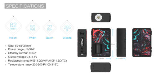 Vandy Vape Pulse BF 80W Box Mod (Aurora Rainbow) High-end Version ''CRAZY SALE''
