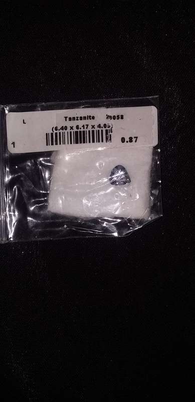 TANZANITE 0.87ct