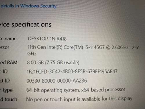 Acer TravelMate P2 (11th Gen i5/8GB RAM/256GB NVMe)