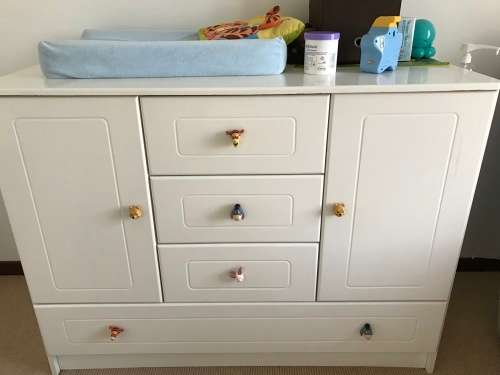 Cot and Changing Table