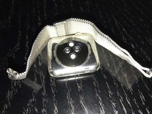 Apple Watch 42mm Stainless Steel Case with Milanese Loop