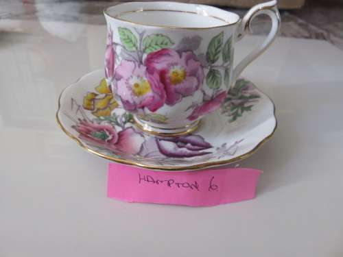 Royal Albert Flower of the Month - June - Hampton Shape 1960`s