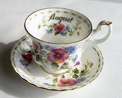 Royal Albert Flower of the Month - August