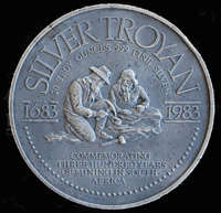 20 TROY OUNCES 999 FINE SILVER TROYAN