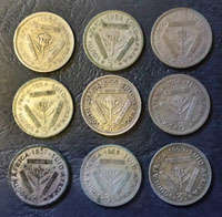 Set of Tickeys 1951 to 1959