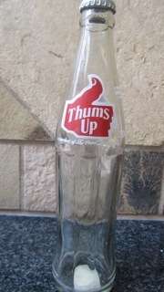 Rare, Collectable Thums Up Coca Cola Bottle - INDIA
