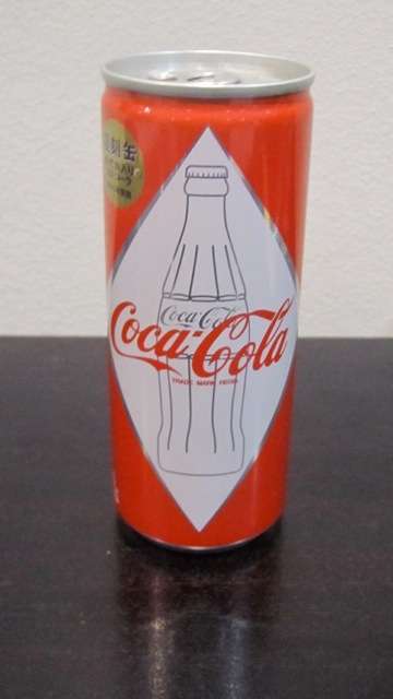 Coca Cola Cola Can - JAPAN - Diamond Bottle