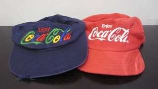 2 x Coca Cola Coke Baseball Caps