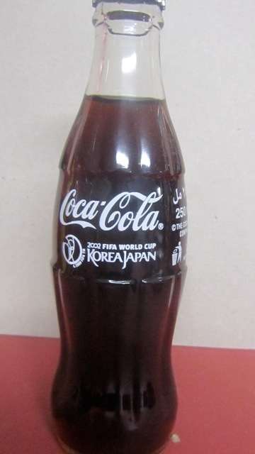 Collectable Coca Cola Coke Bottle : Saudi Arabia - FIFA World Cup 2002 - Japan / Korea