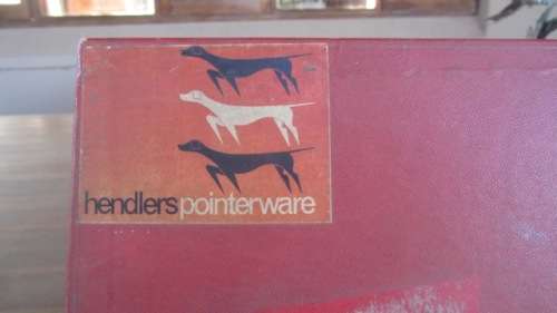 Hendler's Pointerware Soup Tureen & Ladle