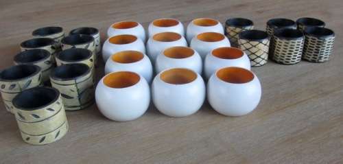 Various Wooden Serviette Rings - all for one bid
