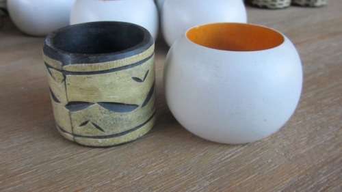 Various Wooden Serviette Rings - all for one bid