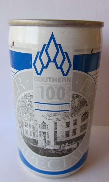 Limited Edition Beer Can : Southern Life - 1891 to 1991 : Extra Special Lager