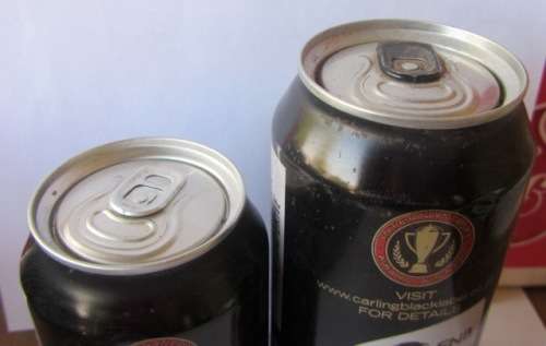 Set of Carling Black Label Beer Cans - FNB Varsity Cup Rugby Competition