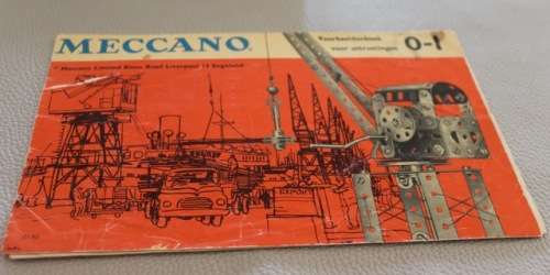 Vintage Meccano 1 Set with Instructions
