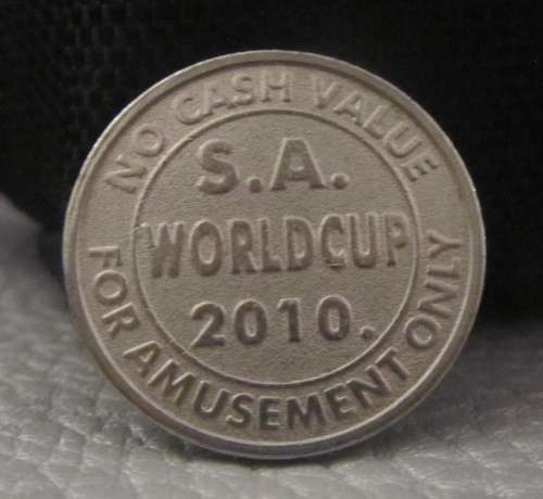 SA World Cup 2010 - AMUSEMENT TOKEN - Mickey Mouse - No Cash Value