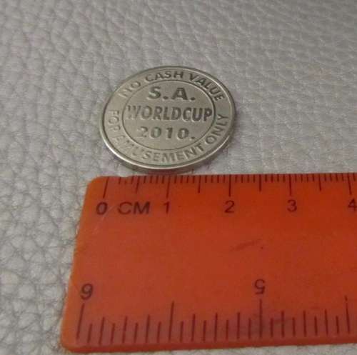SA World Cup 2010 - AMUSEMENT TOKEN - Mickey Mouse - No Cash Value