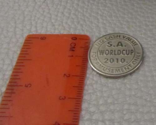 SA World Cup 2010 - AMUSEMENT TOKEN - Mickey Mouse - No Cash Value