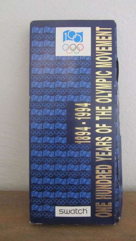 Limited Edition Swatch Watch - 100 Years of the Olympic movement 1894 - 1994