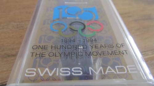 Limited Edition Swatch Watch - 100 Years of the Olympic movement 1894 - 1994