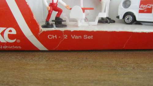 Coca Cola, Coke Brand Toy Vehicles - CH - 2 Van Set