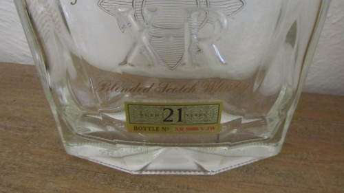 Johnnie Walker XR 21 Year Old - Empty Bottle and Box