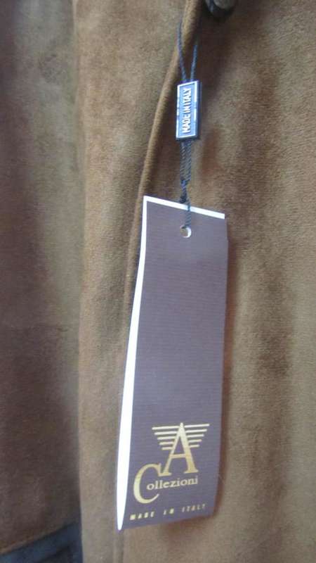 A Collezioni Suede Men`s Jacket - XXL - New