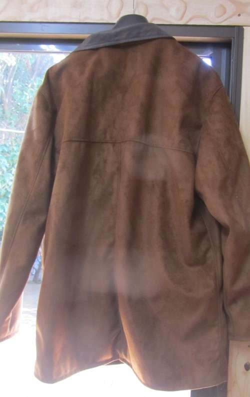 A Collezioni Suede Men`s Jacket - XXL - New