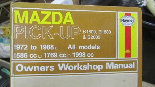 Haynes - Mazda Pick-Up Owners Workshop Manual
