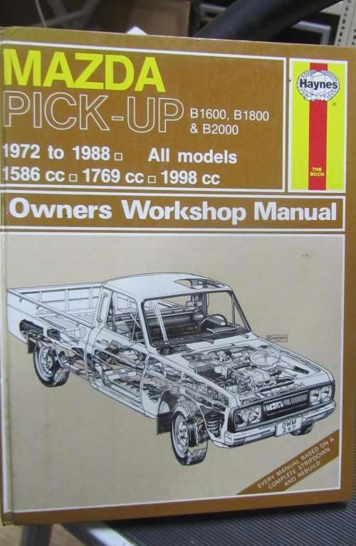 Haynes - Mazda Pick-Up Owners Workshop Manual