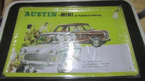 Austin-Mini Tin Sign