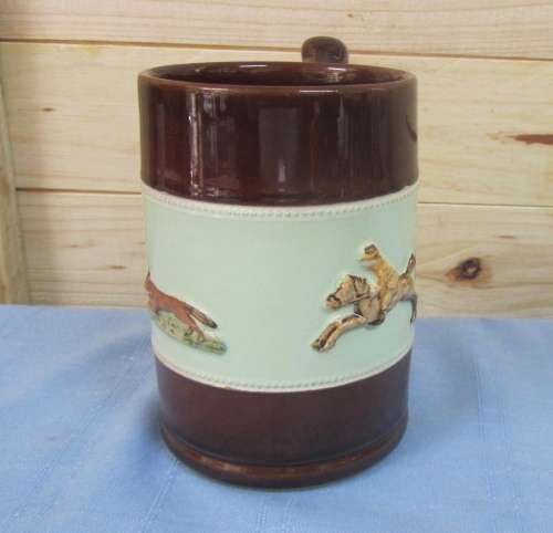 Bourne Denby Derby Beer Tankard - Fox Hunt