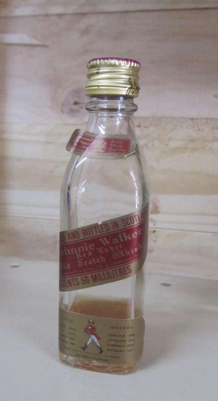 Miniature Whisky / Gin Bottles