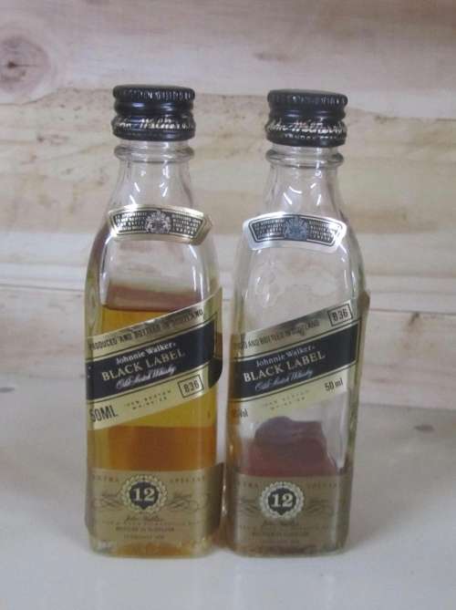 Miniature Whisky / Gin Bottles