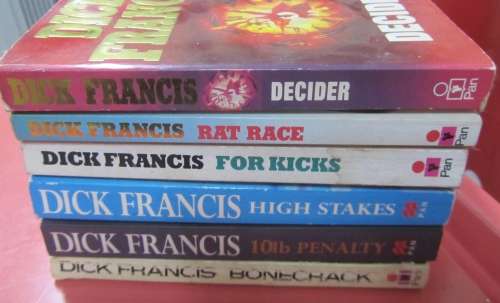 12 x Dick Francis Novels - all for ONE bid (soft cover)