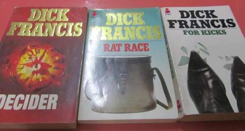 12 x Dick Francis Novels - all for ONE bid (soft cover)