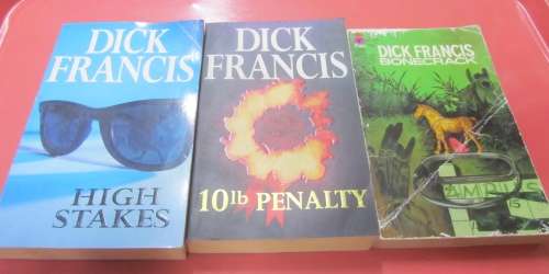 12 x Dick Francis Novels - all for ONE bid (soft cover)
